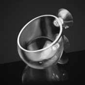 Mini Crystal Glass Pot