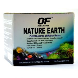 Ocean Free Nature Earth For Freshwater, Planted And Marine – Water Treatment 260gm