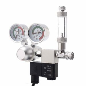 Dual Gauge CO2 Regulator with Solenoid