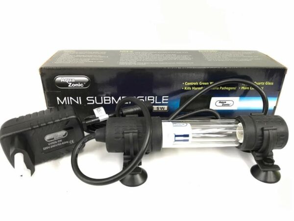 AquaZonic Mini Submersible UV-C Lamp 5 W