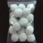 White Bio Fiber Ball Filter Media (25Pcs)