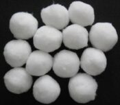 White Bio Fiber Ball Filter Media