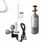 CO2 Cylinder 2 Ltr Kit with Dual Gauge