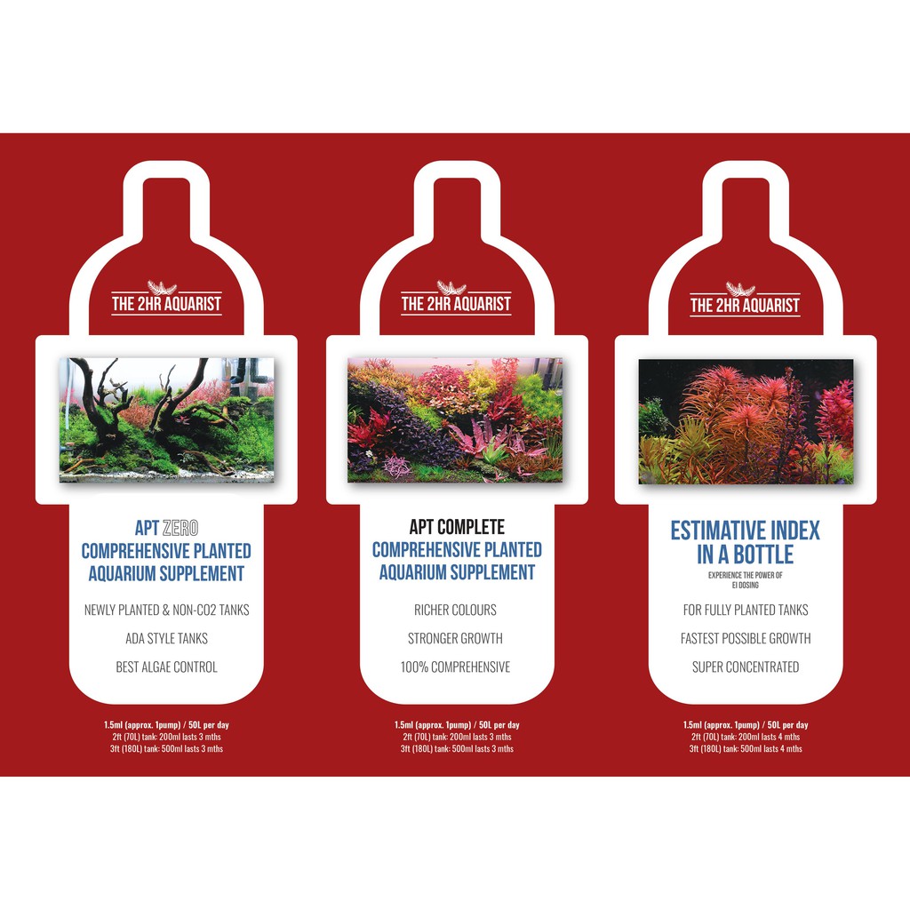 2HR Aquarist Fertilizer Comparison