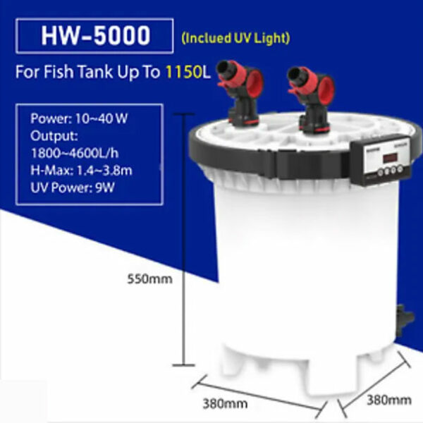 SunSun HW 5000 Specification