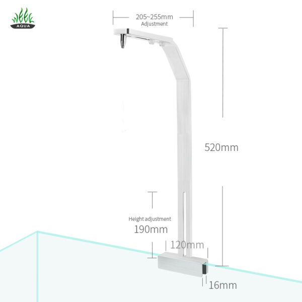 WEEK Aqua Light Stand Dimensions