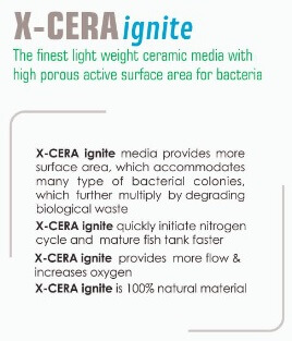 X-Cera Ignite Filter Media 800ml