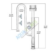 13mm glass inlet with skimmer