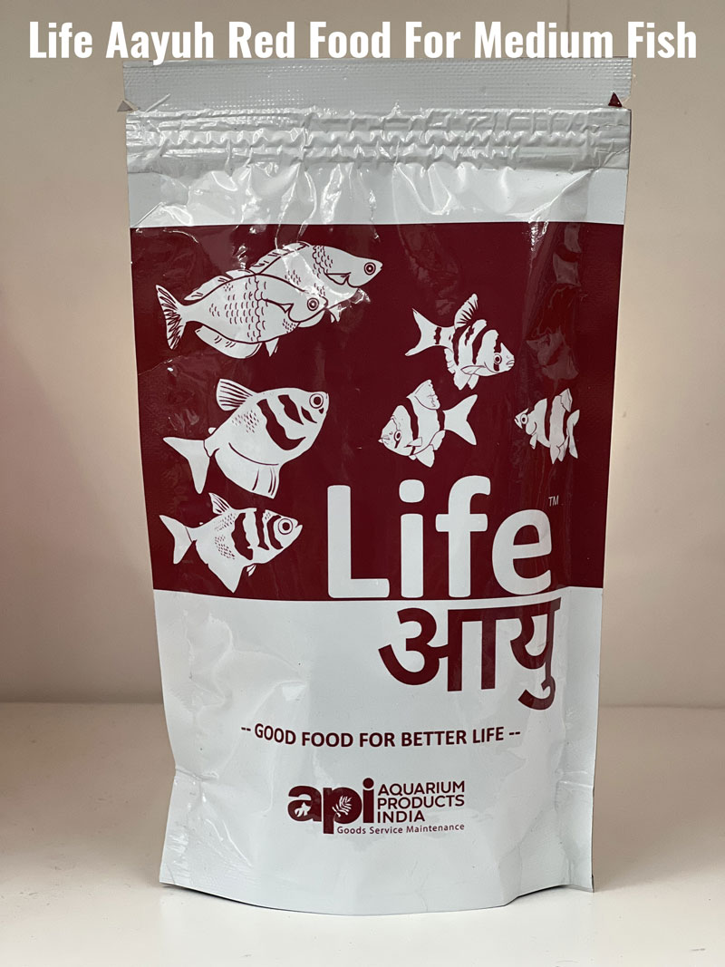 API Life Red Fish Food - Medium | 100gm