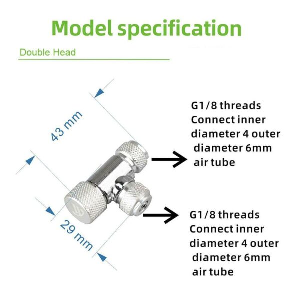 Double Head Needle Valve