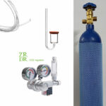 3Ltr CO2 Kit with ZRDR Dual Gauge Regulator
