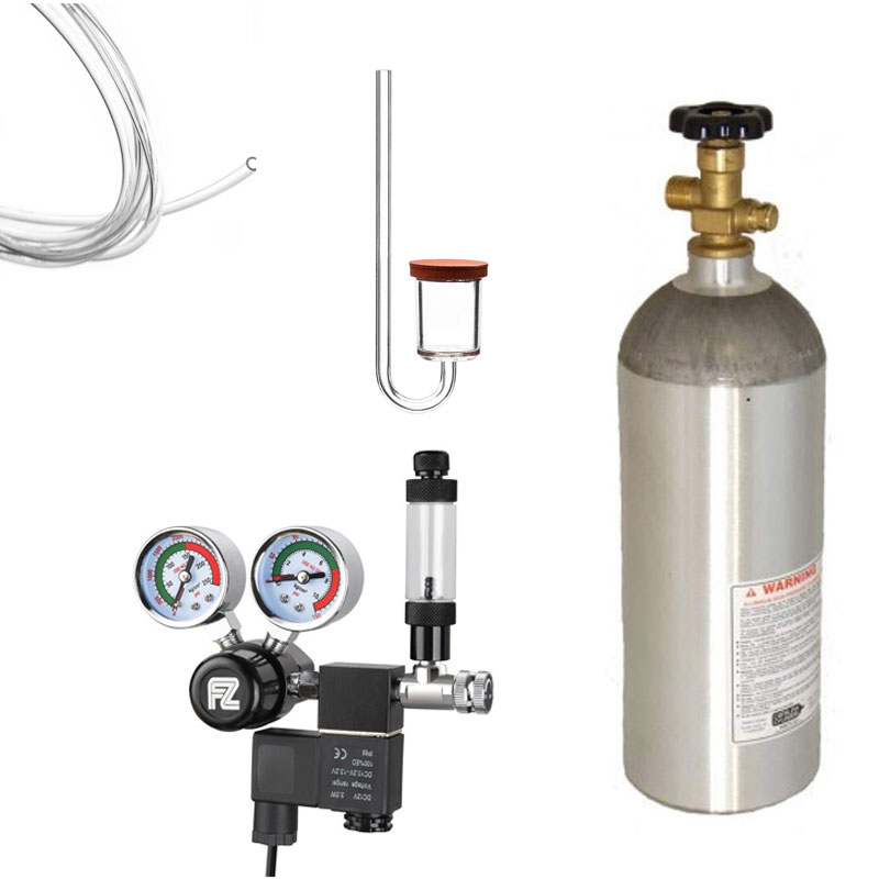 5Ltr-CO2-Kit-with-FZone-REgulator CO2 Aluminium Cylinder 5Ltr with Fzone CO2 Regulator