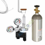 CO2 Aluminium Cylinder 5Ltr with ZRDR Dual Gauge