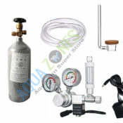 CO2 Cylinder 2 Ltr Kit with ZRDR Dual Gauge