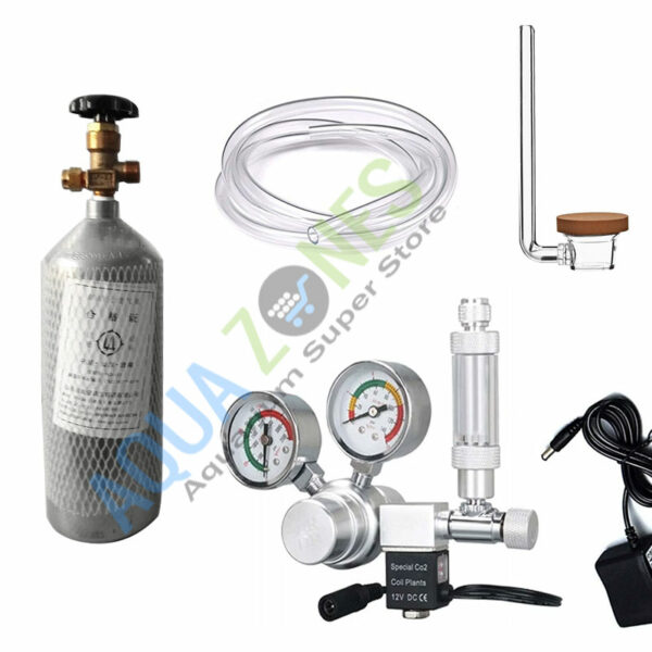 CO2 Cylinder 2 Ltr Kit with ZRDR Dual Gauge