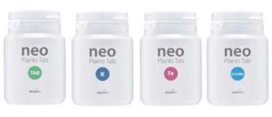 Neo Plants Tab series consists of 4 types TAB 1, K, Fe, ST.long