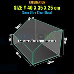 Ultra Clear Paludarium Tanks 40cm Specifications