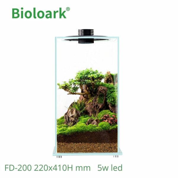 BIOLOARK Bio Bottle Enclosed Terrarium Tank - FD200 | FD250