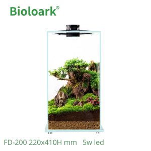 BIOLOARK Bio Bottle Enclosed Terrarium Tank - FD200