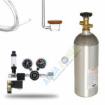 CO2 Aluminium Cylinder 5Ltr with CO2Art Regulator