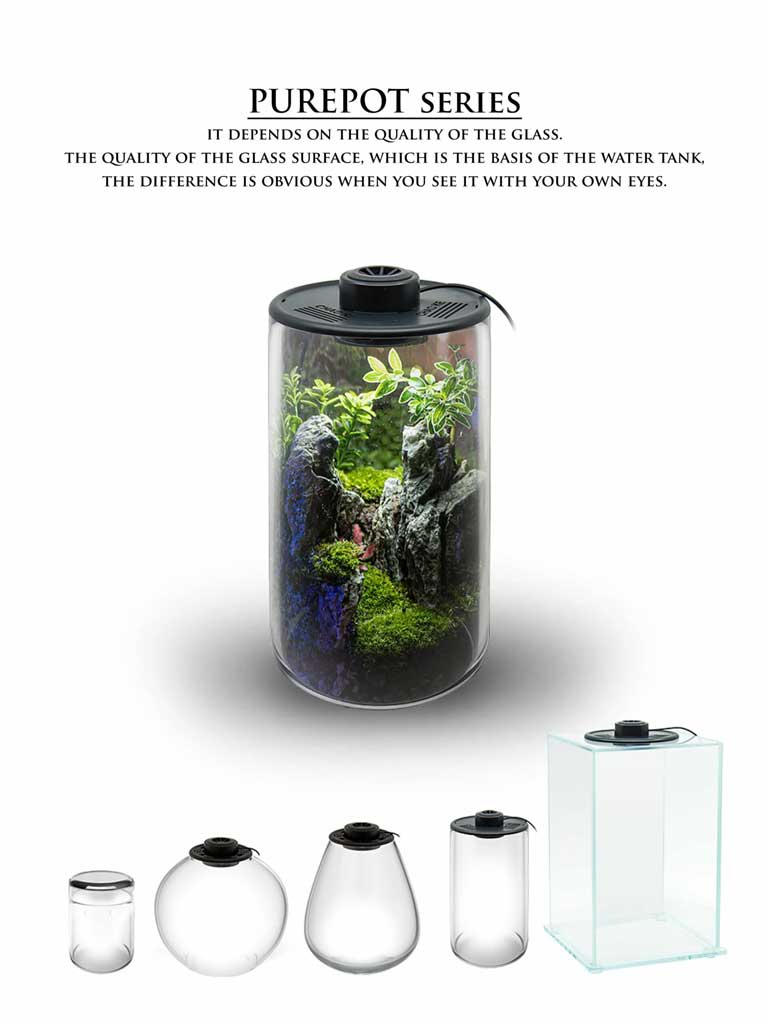 Netlea Purepot Terrarium bottle ZT150