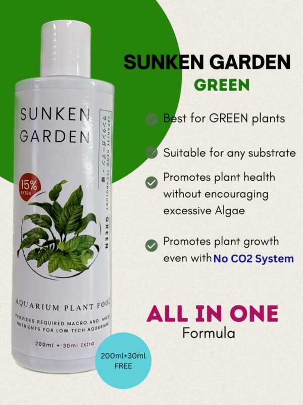 Sunken Garden Green Fertilizer