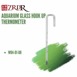 ZRDR Aquarium Glass Hook Up Thermometer