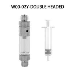 ZRDR Double Head CO2 Bubble Counter With Water Injection