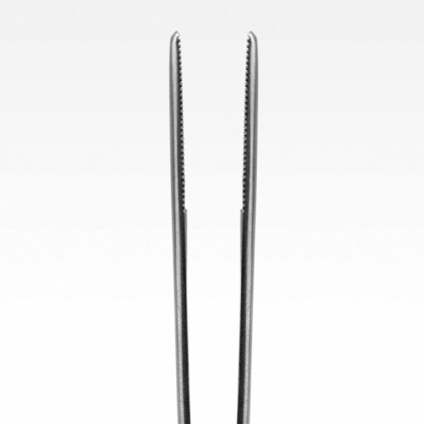 Aquavitro Curved Fine Tip Forceps 25cm