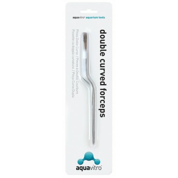 Aquavitro Double Curved Forceps 20cm