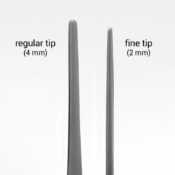Aquavitro Curved Fine Tip Forceps 25cm