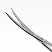 aquavitro curved shears 25cm 3