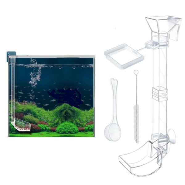 Fish Feeding Ring with Dish Set