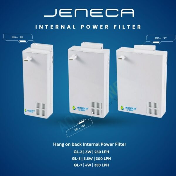 Jeneca GL Series Aquarium Hanging Back Internal Filter