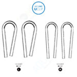 Aquario Neo Unit U Clip for CO2 | 2 Pcs