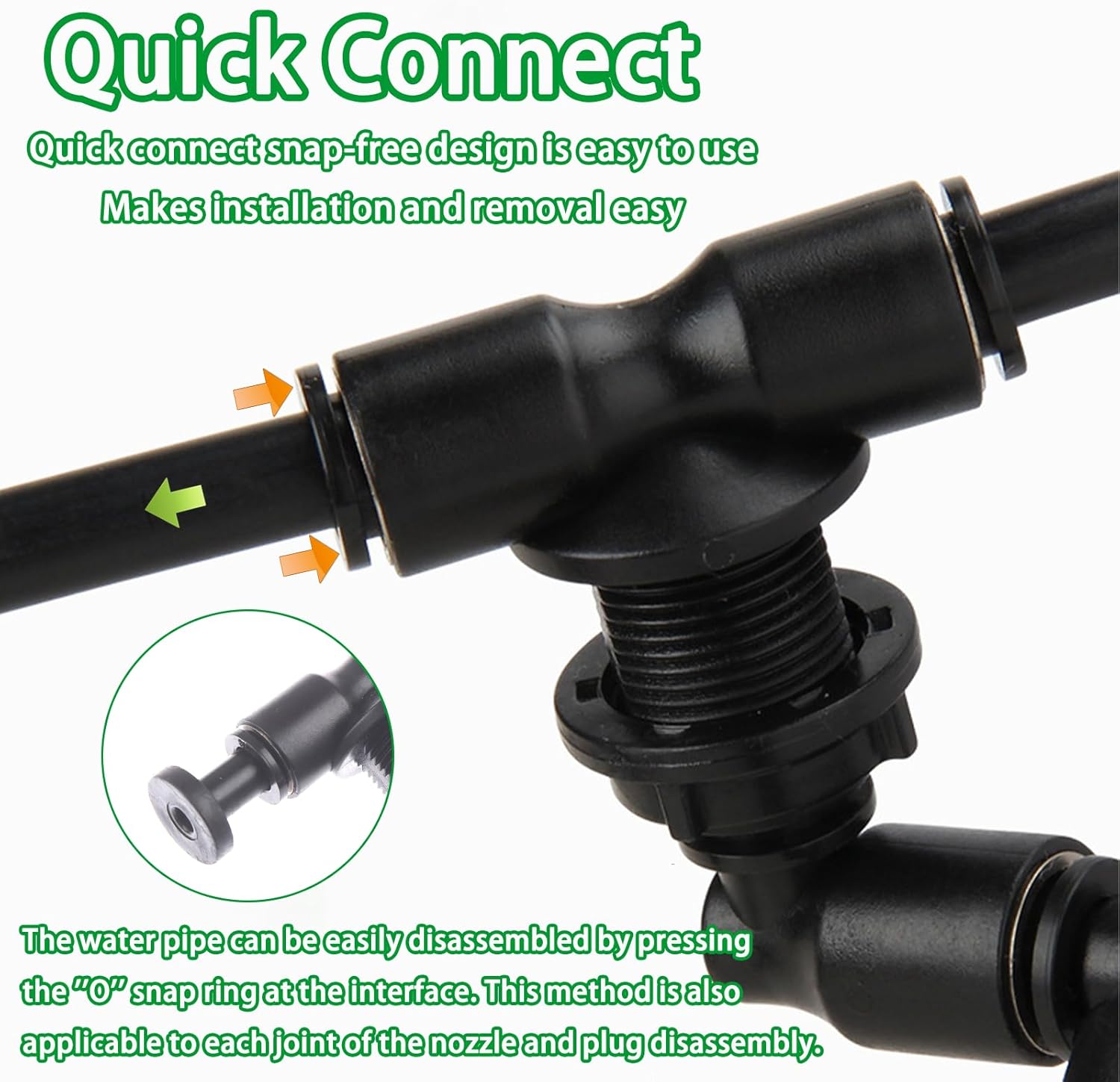 Misting Nozzles - Quick Connect