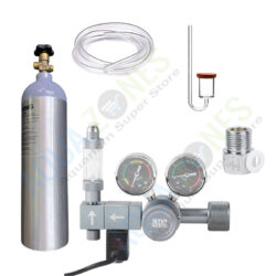 CO2 Cylinder 5 Ltr Kit with Wyin Aqua Dual Gauge Dual Stage Co2 Pro Series Regulator