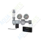 CO2 Cylinder 5 Ltr Kit with Wyin Aqua Dual Gauge Dual Stage Co2 Pro Series Regulator with Timer - Image 2
