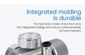 Week Aqua Single Gauge CO2 Regulator and Solenoid | G5/8 - Image 4