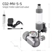 CO2 Cylinder 2 Ltr Kit with Week Aqua Single Gauge - Image 4