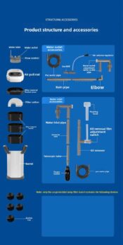 WA Canister Filter EX1800 EX1200 Accessories