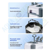 WA Canister Filter EX1800 EX1200 Trays
